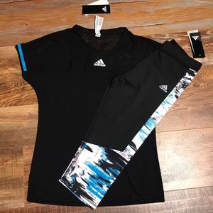 🆕Girls Adidas Workout Outfit XL (16)